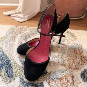 Kate Spade New York Suede D'Orsay Pumps Size 9.5